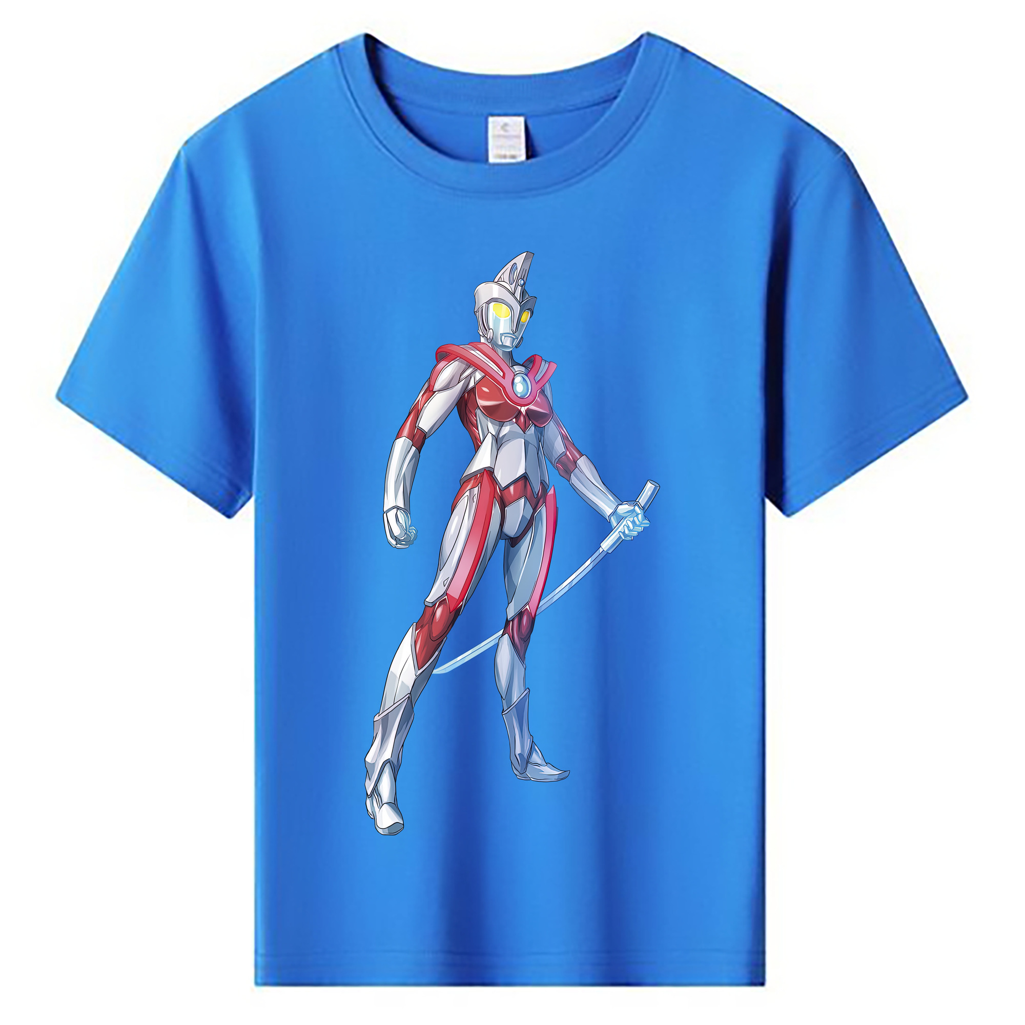 （画像用） ウルトラマン Ultraman 綿100％キッズTシャツ（フロントプリント）